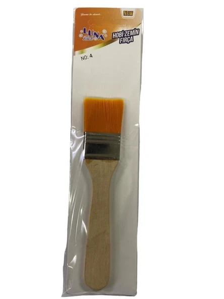 Luna Zemin Fırça 4 No 2,5 cm Genişlik ürün görseli 1