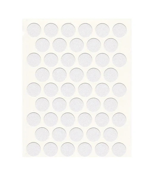 Yapışkanlı Vida Tapası (Beyaz) 10 mm ürün görseli 1