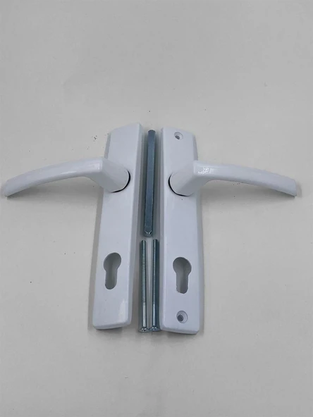 Pvc Yale Kapı Kolu Elit Beyaz ürün görseli 1