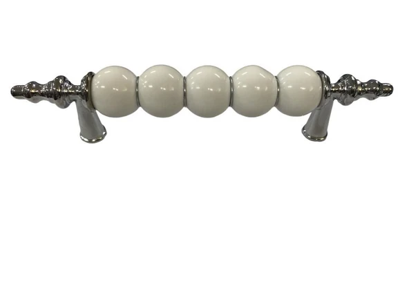 Misket Vezir 96 mm Krom Kulp ürün görseli 1