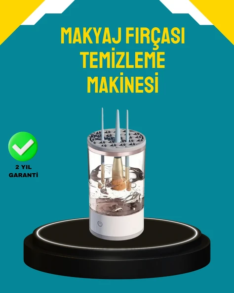 Sonik Teknoloji İle Derinlemesine Makyaj Fırçası Temizleyici ürün görseli 1