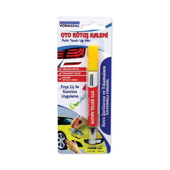 Vodaseal Oto Rötuş Kalemi Metalik Sarı 5 ml ürün görseli 1