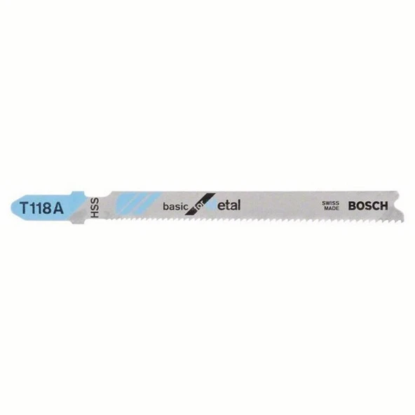 Bosch T 118 A Basic Metal Dekupaj Testere Bıçağı 2 608 631 964 (Adet) ürün görseli 1