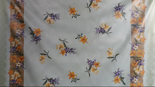 Florista Rana Yeşil Masa Örtüsü 1 Metre ürün görseli 1