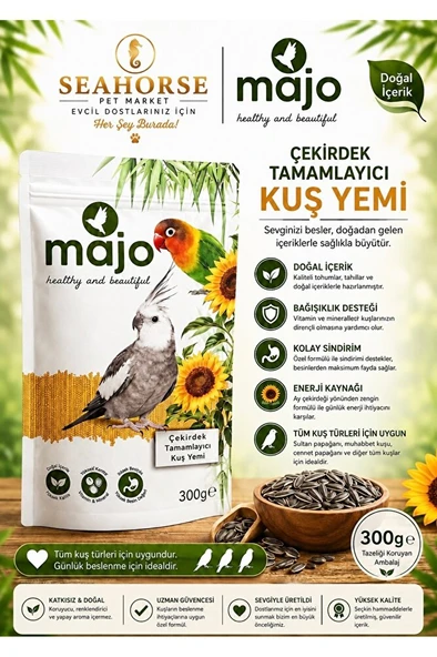 Çekirdek Tamamlayıcı Kuş Yemi 300 GR ürün görseli 1