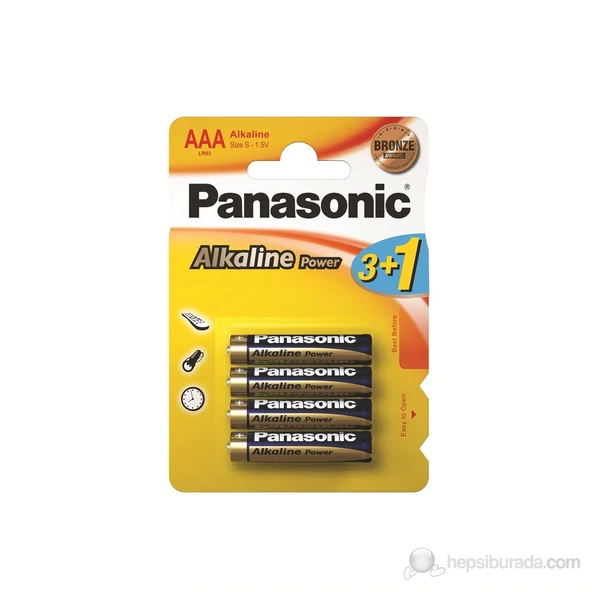 Alkaline Power AAA Alkalin Pil 4'lü Paket ürün görseli 1