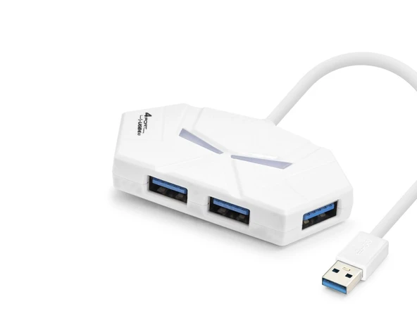 Usb 3.0 Hub Rgb 4 Port 5 Gbps 1.2 M HDX7051 ürün görseli 1