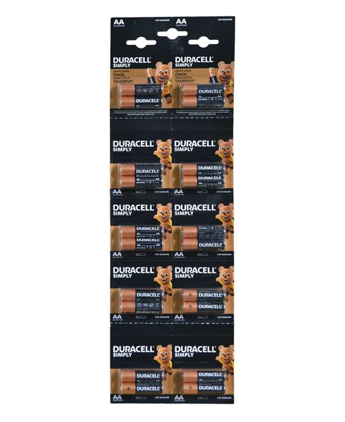 DURACELL AA KARTELA PİL 20Lİ ürün görseli 1
