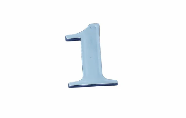 Cemax Villa Boy 1 Rakamı 8,5 cm Yapışkanlı ürün görseli 1