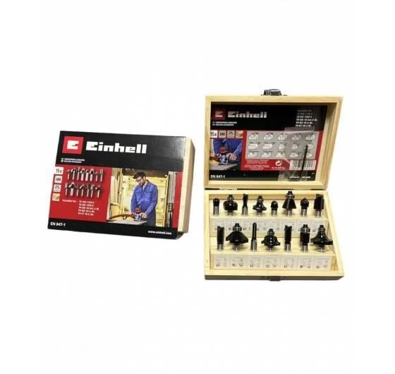 Einhell  15 Parça Karışık Freze Ucu Seti 8 mm Şaft ürün görseli 1
