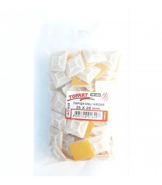 Topart 01649 28X28 Yapışkan Kroşe (100 Adet) ürün görseli 1