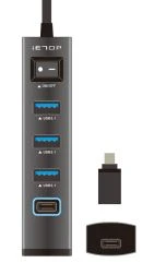 Type-c 3.1 Gen1 Hub Pd 4 Port 5 Gbps TU359 ürün görseli 1
