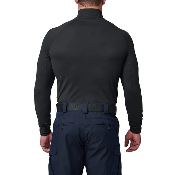 5.11 Mock Neck Ls Top Siyah - Resim 4