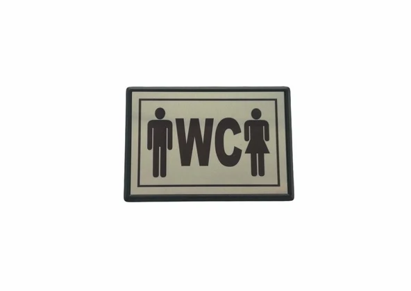 Cemax Yönlendirme Büyük WC Bay Bayan 13X8,5 cm ürün görseli 1