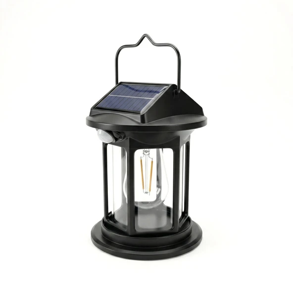 PANTHER PT-387 USB ŞARJLI SOLAR KAMP LAMBASI ürün görseli 1