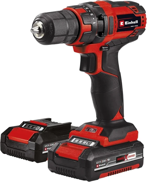 Einhell TC CD 18/35 Li + 39 (2x2,0Ah) Akülü Vidalama ürün görseli 1