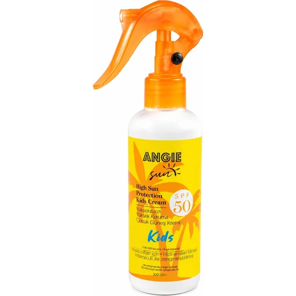 ANGIESUNKIDS50SPF Çocuklar Için Yüksek Koruma Güneş Kremi ürün görseli 1