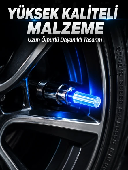 4 Adet LED Lastik Sibop Işığı Otomobil İçin Hareket Sensörlü ürün görseli 1