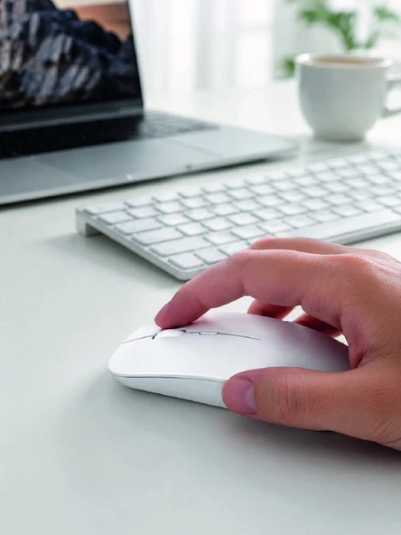 PG-908 MOUSE BEYAZ - Resim 5