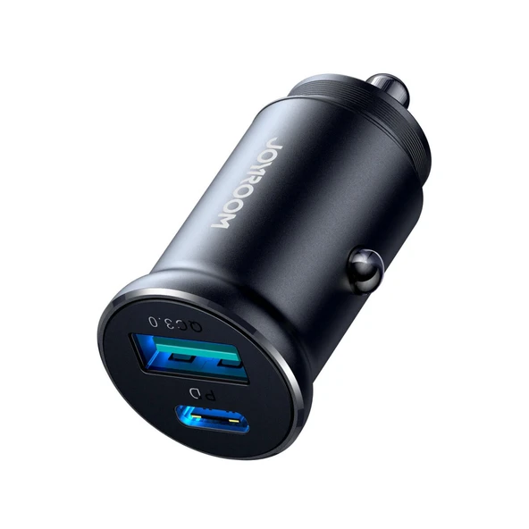 JOYROOM JR-CCN05 30W A+C MINI METAL CAR CHARGER ürün görseli 1