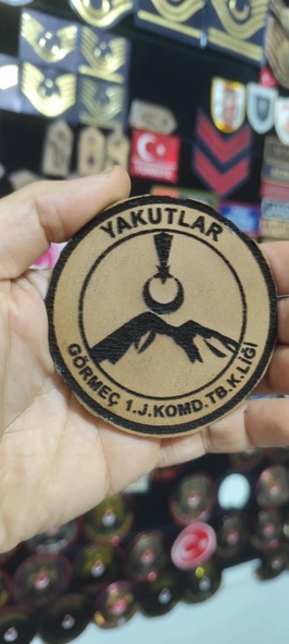 Bizon Derisinden Yakutlar , Birlik Peç 8 cm, Cırtlı, 1.sınıf Kalite ürün görseli 1