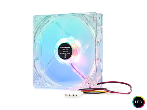 Kasa Fanı Led 120 Mm Şeffaf HDX1502 ürün görseli 1
