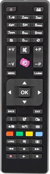 Vestel Uyumlu-SEG-REGAL KARE GÖBEK MİNİ LCD-LED TV KUMANDA ürün görseli 1