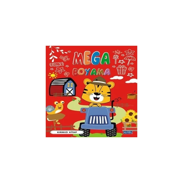 Mega Boyama Kırmızı ürün görseli 1
