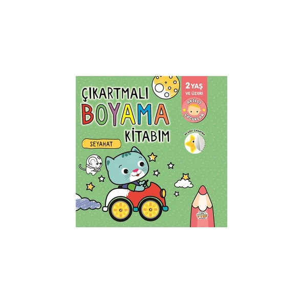 Çıkartmalı Boyama Kitabım - Seyahat ürün görseli 1
