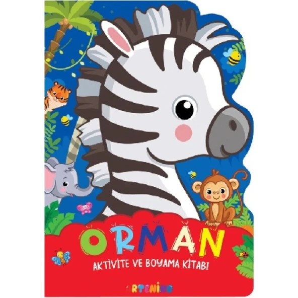 Aktivite ve Boyama Kitabı Orman - Şerife Gökcek ürün görseli 1