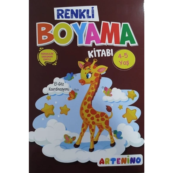Renkli Boyama Kitabı (4-5 Yaş) ürün görseli 1