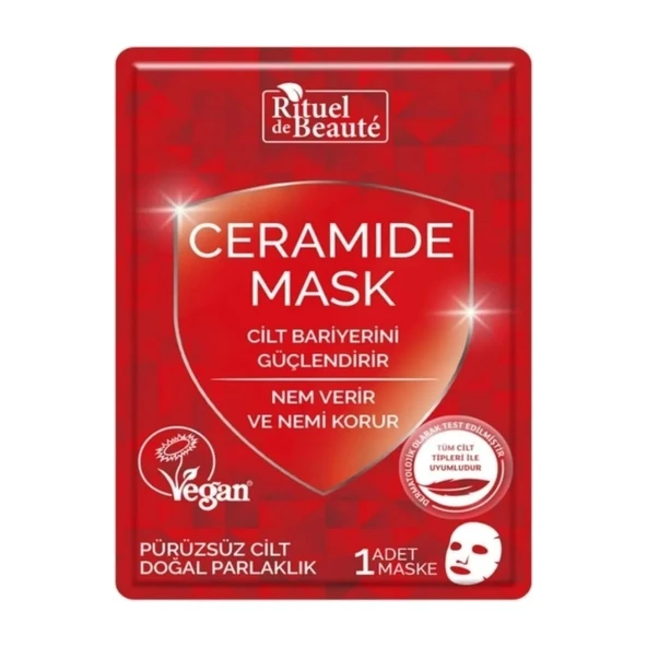 Rituel De Beaute Seramid Kağıt Maske ürün görseli 1
