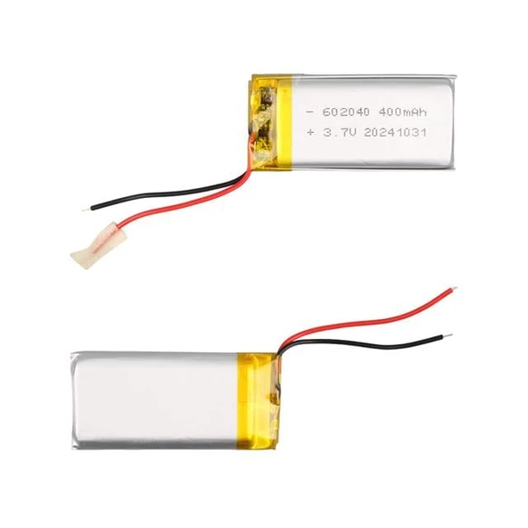 Powermaster 602040 3.7 Volt 400 Mah Lityum Polimer Pil ürün görseli 1