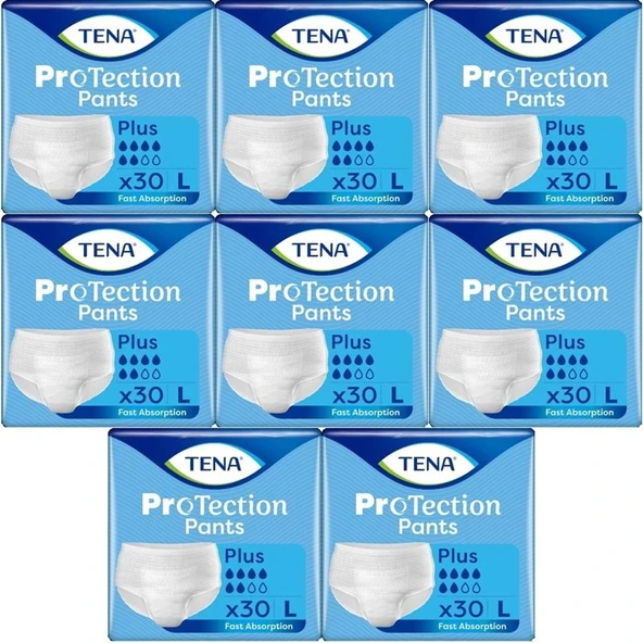 Tena ProTection Pants Plus Emici Külot Yetişkin Bezi L - Büyük - Large 240 Adet ürün görseli 1