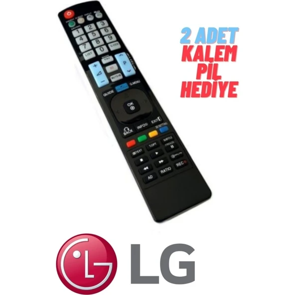 Uzaktan Kumanda Tüm TV'lerde Kullanılan Tek Model Uyumlu Philips 2 Adet Kalem Pil Hediyeli ürün görseli 1
