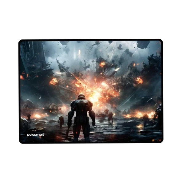 PGS304 Kaydırmaz Taban Yüksek Hassasiyet Desenli Kauçuk Oyuncu Gaming Mouse Pad ürün görseli 1