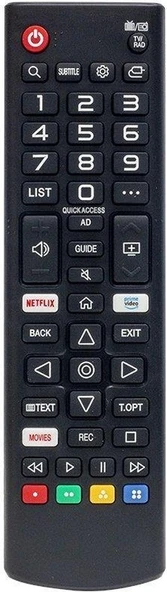 LG Uyumlu 65Um7000Pla Lcd Led Tv Kumanda Prime Video - Netflix - Movies ürün görseli 1