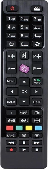 Polaxtor Lcd Led Tv Kumanda Vestel Uyumlu Seg Regal Mini Kare Göbek ürün görseli 1
