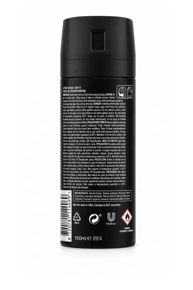 Axe Gold Erkek Deodorant 150 ml x 3 Adet - Resim 3
