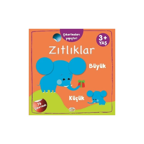 Çıkartmaları Yapıştır-Zıtlıklar (Büyük-Küçük) ürün görseli 1