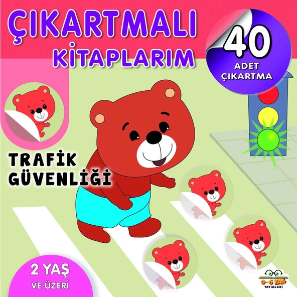 Çıkartmalı Kitaplarım - Trafik Güvenliği ürün görseli 1