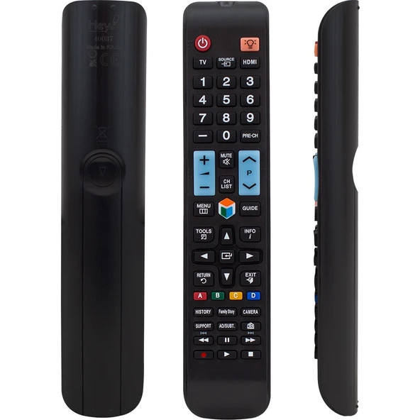 Samsung Source Tuşlu LCD LED Tv Kumanda Uzaktan Kumandası ürün görseli 1