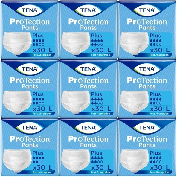 Tena ProTection Pants Plus Emici Külot Yetişkin Bezi L - Büyük - Large 270 Adet ürün görseli 1