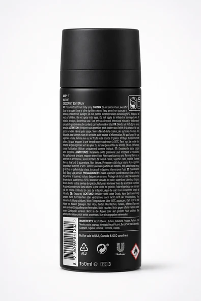 Axe Marine Erkek Deodorant 150 ml - Resim 2