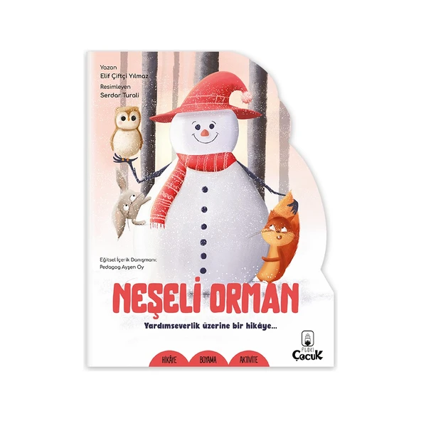 Şekilli Hikaye - Neşeli Orman ürün görseli 1