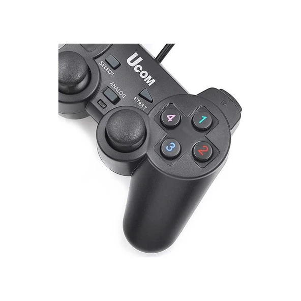 Pc Titreşimli Dualshock Gamepad Oyun Kolu - Resim 3