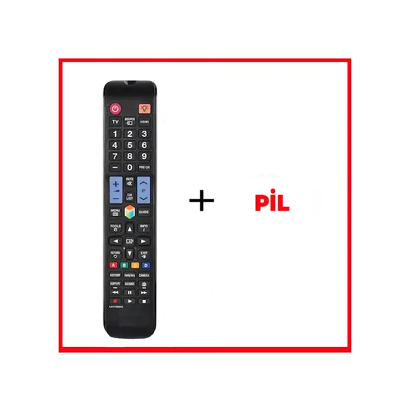 Samsung LED LCD Smart 3D 4K Uyumlu Tuşlu Akıllı Tv Kumandası ürün görseli 1