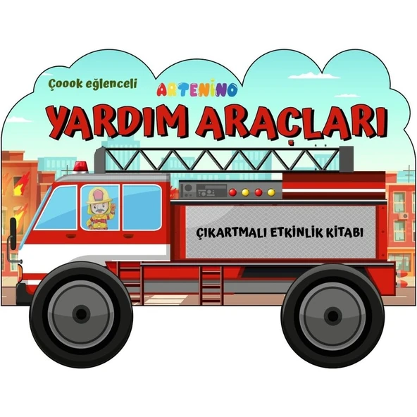 Taşıtlar Serisi / Yardım Araçları Çıkartmalı Etkinlik Kitabı ürün görseli 1