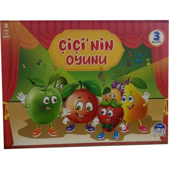 Çiçi 3 Boyutlu Masal Serisi - Çiçi'nin Oyunu ürün görseli 1