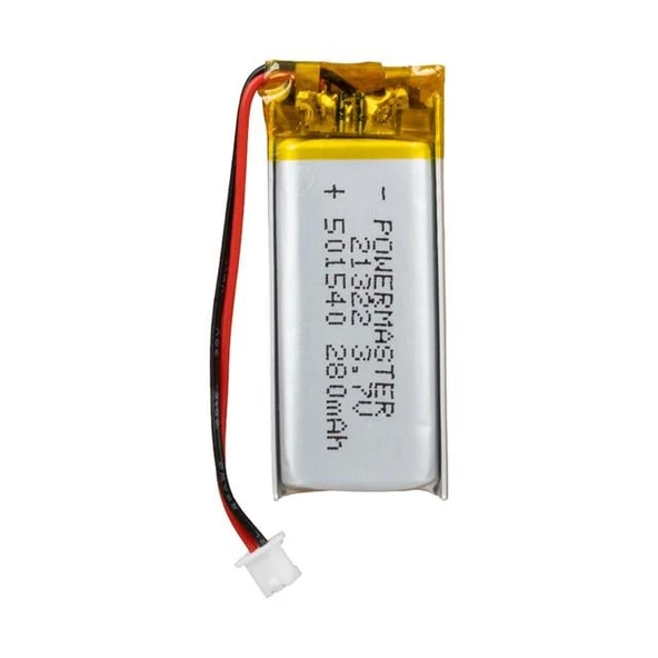 Powermaster 501540 3.7 Volt 280 Mah Lityum Polimer Pil ürün görseli 1